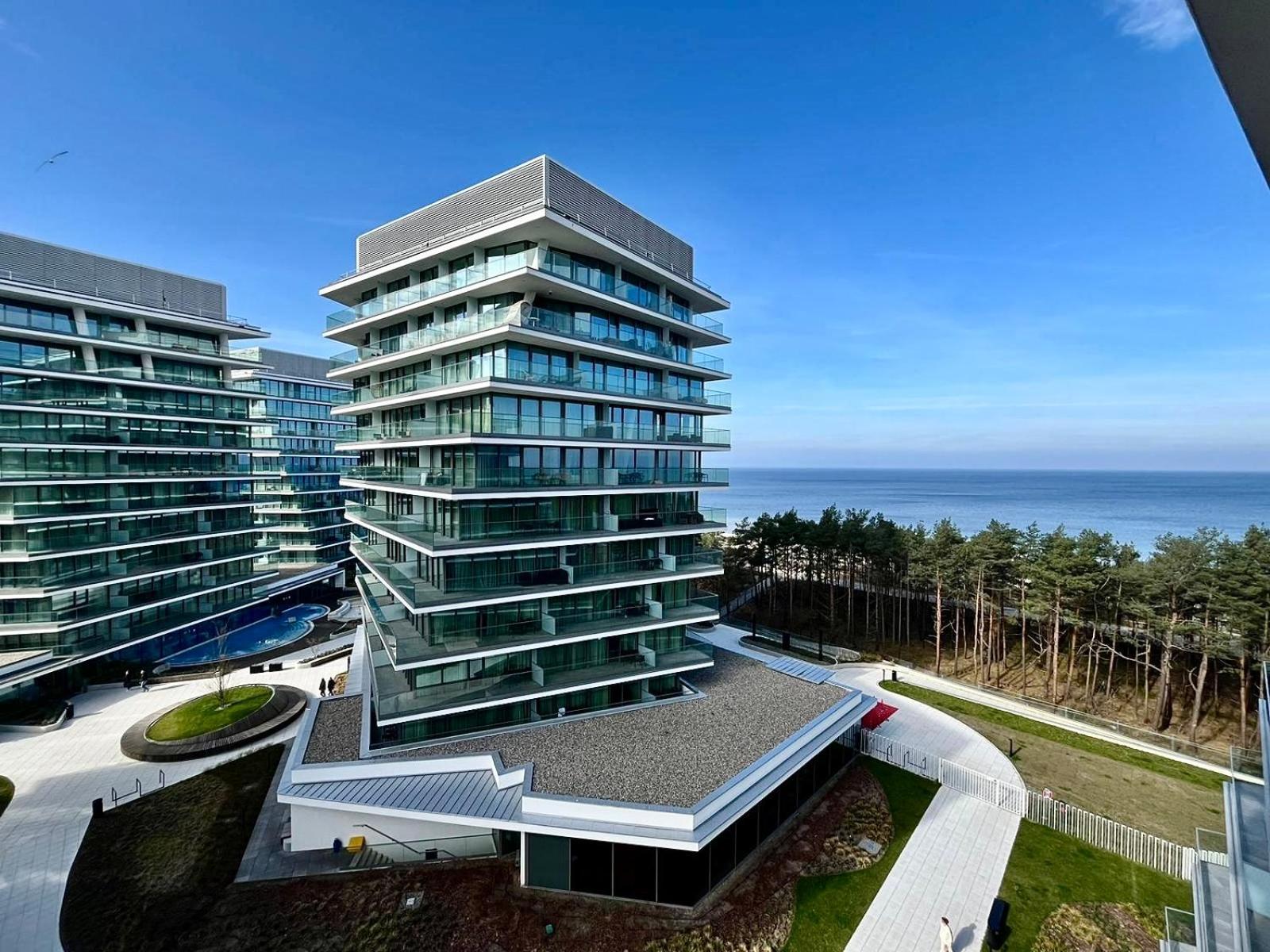 Appartamento Blue Reef 6Th Floor Sea View Miedzyzdroje Esterno foto