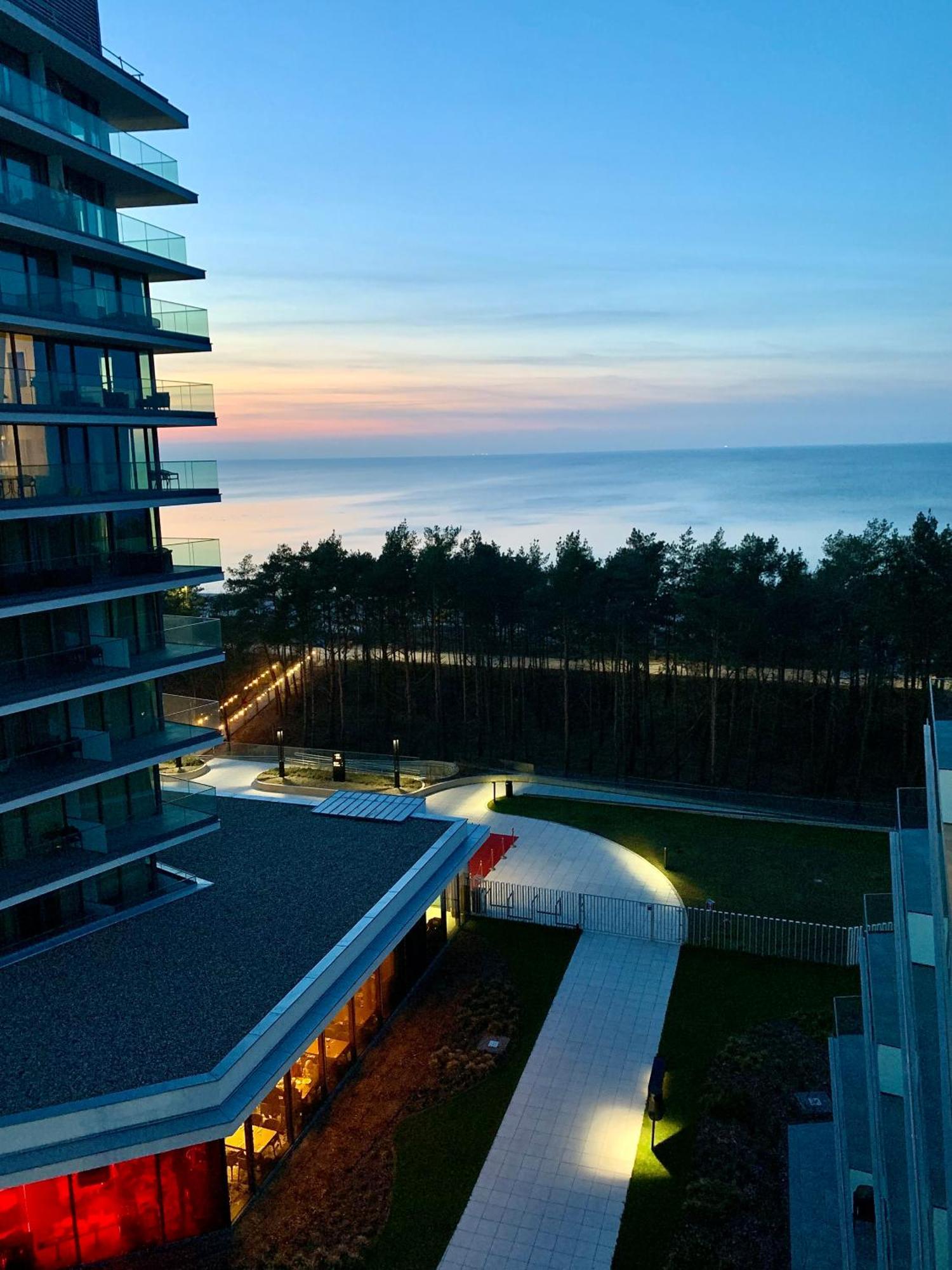 Appartamento Blue Reef 6Th Floor Sea View Miedzyzdroje Esterno foto