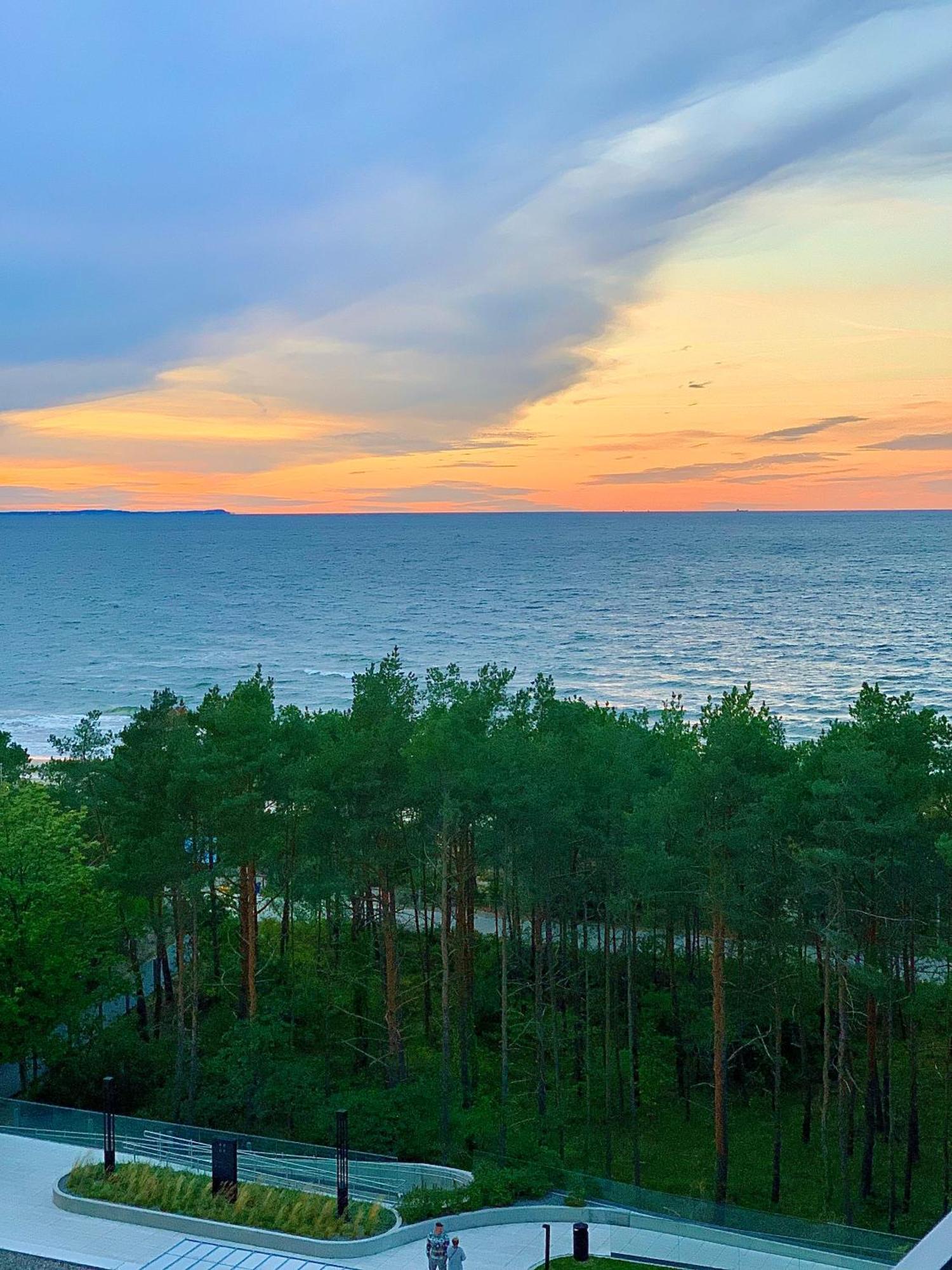 Appartamento Blue Reef 6Th Floor Sea View Miedzyzdroje Esterno foto